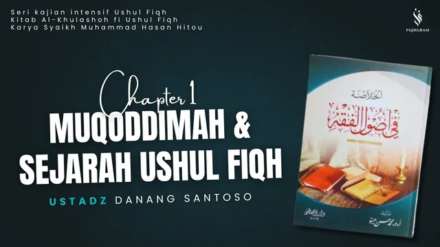 Ushul Fikih Kelas 2 | Al-Khulashoh