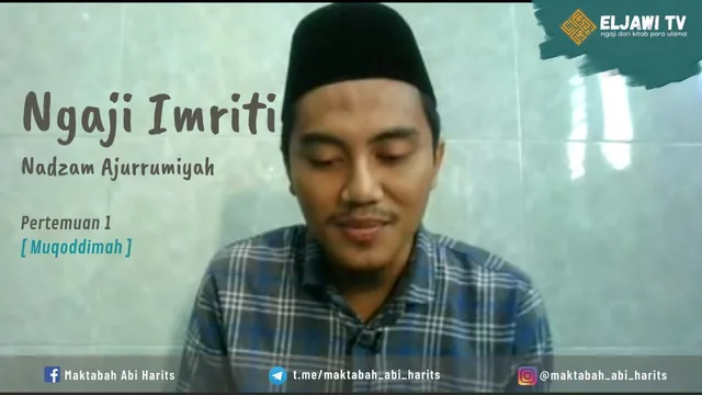 Nahwu Kelas 3 | Nadzom Imriti