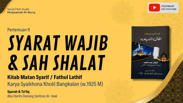 Syarat Wajib & Sah Shalat