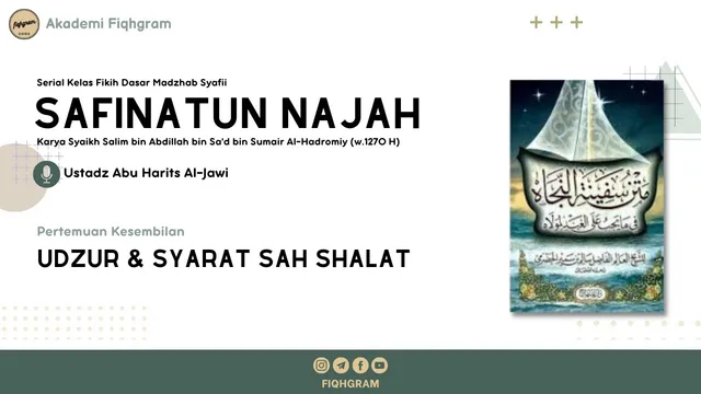Udzur & Syarat Sah Shalat