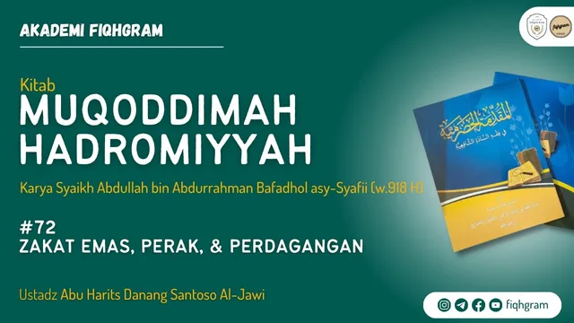 Zakat Emas, Perak, & Perdagangan