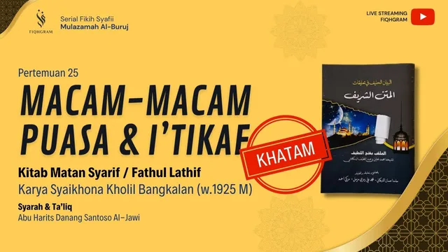 Macam Puasa & I'tikaf