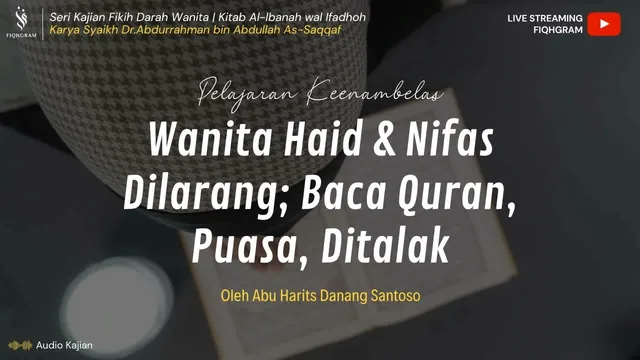 Yang Diharamkan Bagi Wanita Haid & Nifas (Bag.2)