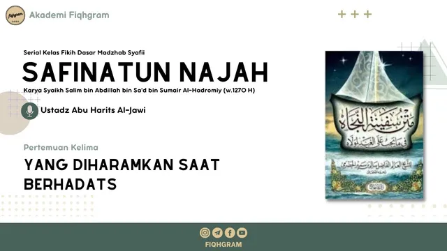 Yang Diharamkan Saat Hadats