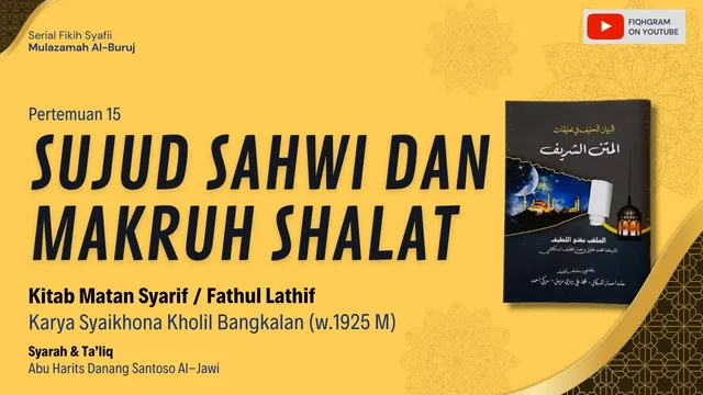 Sujud Sahwi & Makruh Shalat