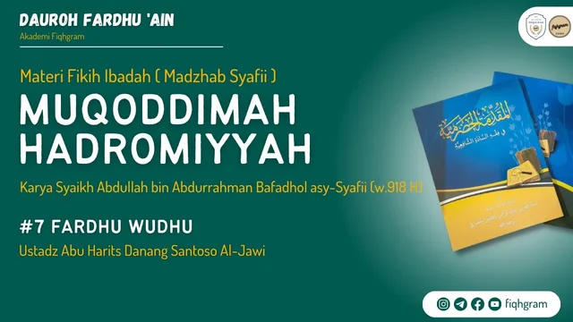 Fardhu Wudhu