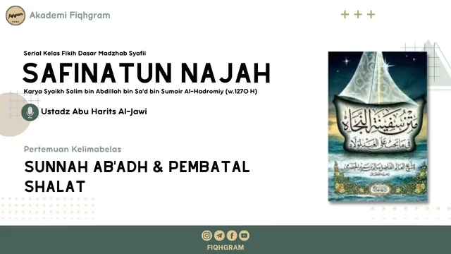 Sunnah Ab'adh & Pembatal Shalat