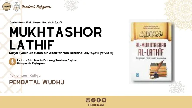 Pembatal Wudhu