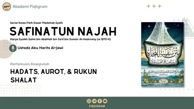 Hadats, Aurot, & Rukun Shalat