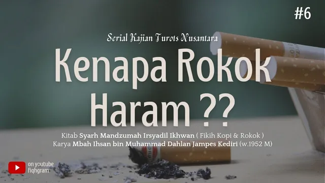 Alasan Haramnya Rokok