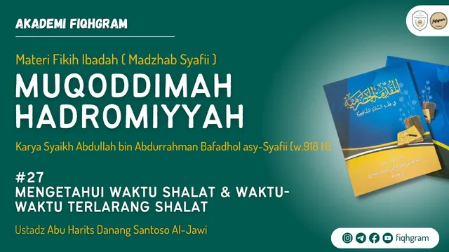 Mengetahui Waktu Shalat