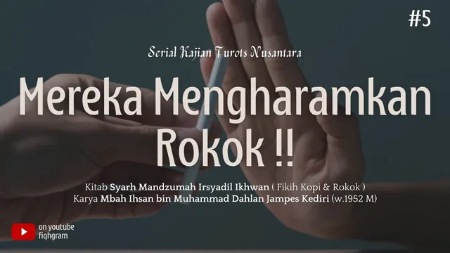Ulama Yang Mengharamkan Rokok
