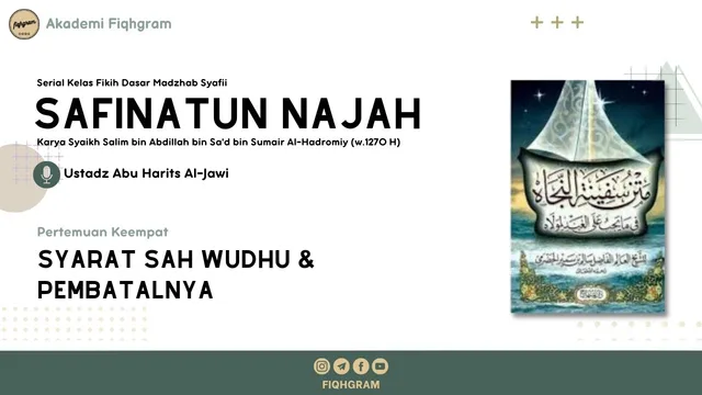 Syarat Sah Wudhu & Pembatalnya